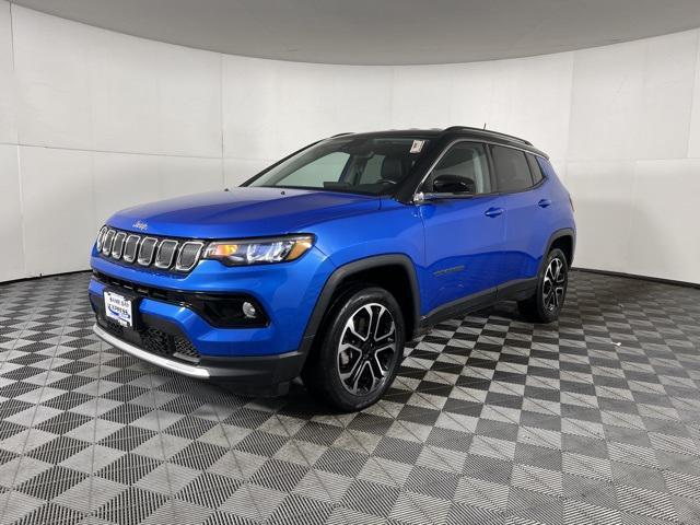 used 2022 Jeep Compass car, priced at $25,919