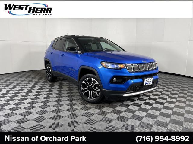 used 2022 Jeep Compass car, priced at $25,919