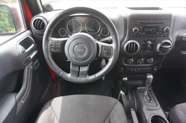 used 2014 Jeep Wrangler Unlimited car, priced at $18,250