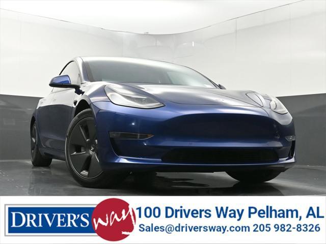 used 2021 Tesla Model 3 car, priced at $25,500