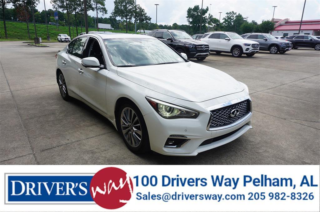 used 2022 INFINITI Q50 car, priced at $29,000