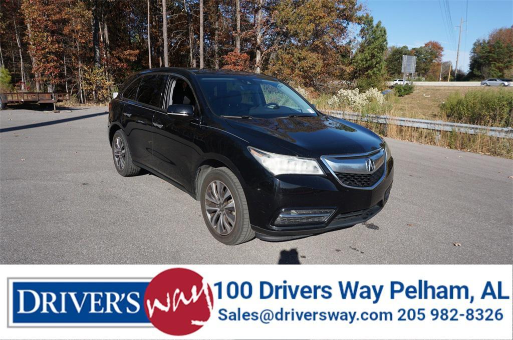 used 2016 Acura MDX car, priced at $11,000