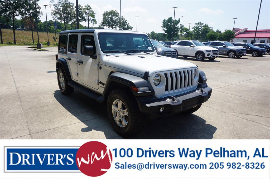 used 2022 Jeep Wrangler Unlimited car, priced at $30,000