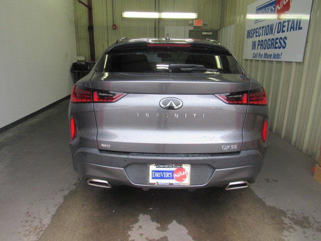 used 2022 INFINITI QX55 car, priced at $32,412