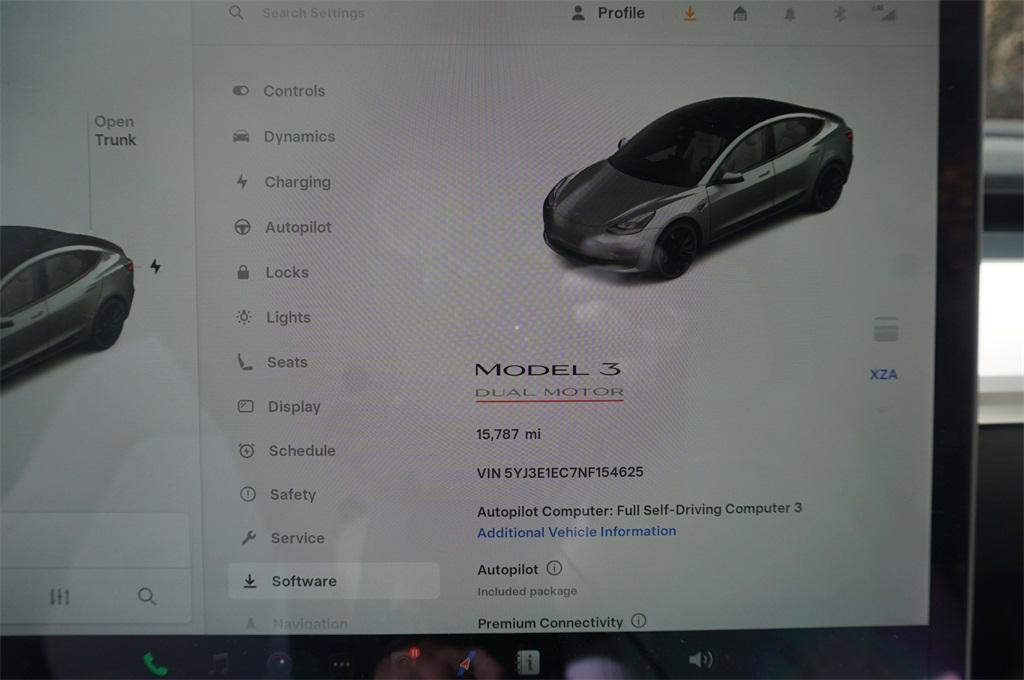 used 2022 Tesla Model 3 car, priced at $30,750
