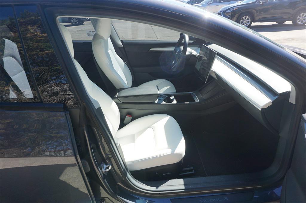 used 2022 Tesla Model 3 car, priced at $30,750