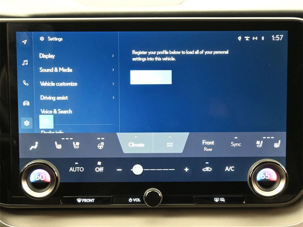 used 2025 Lexus TX 350 car, priced at $63,250