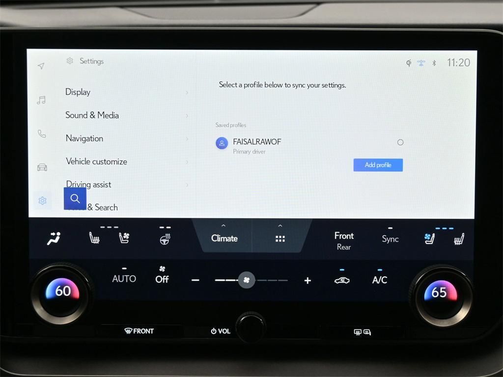 used 2024 Lexus TX 350 car, priced at $59,000