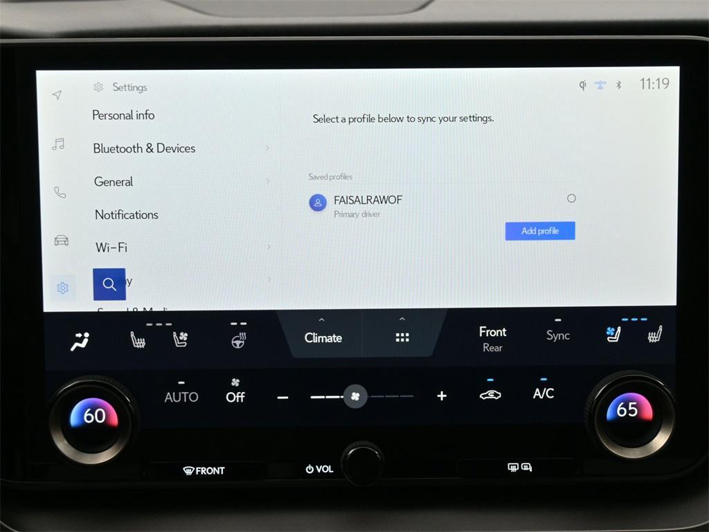 used 2024 Lexus TX 350 car, priced at $59,000