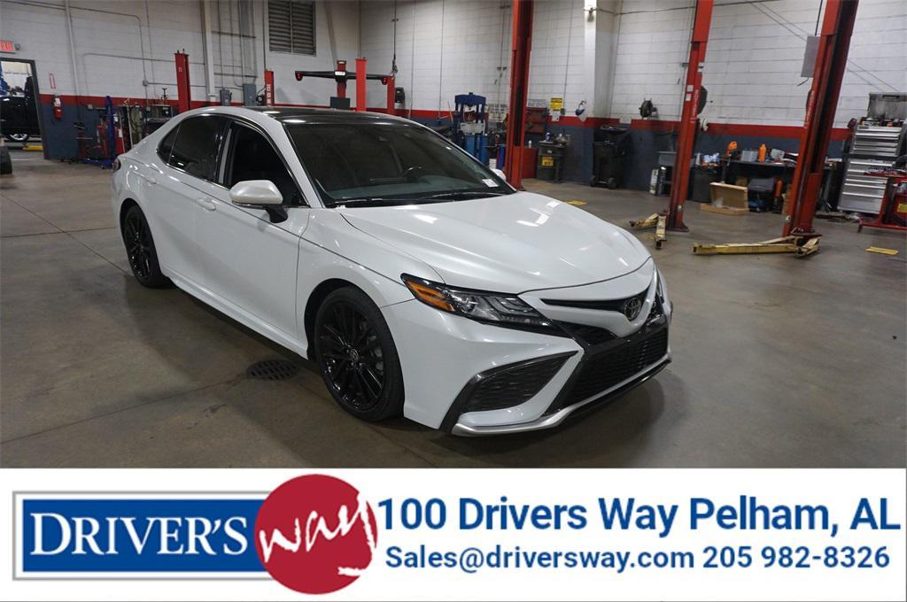 used 2021 Toyota Camry car, priced at $30,000
