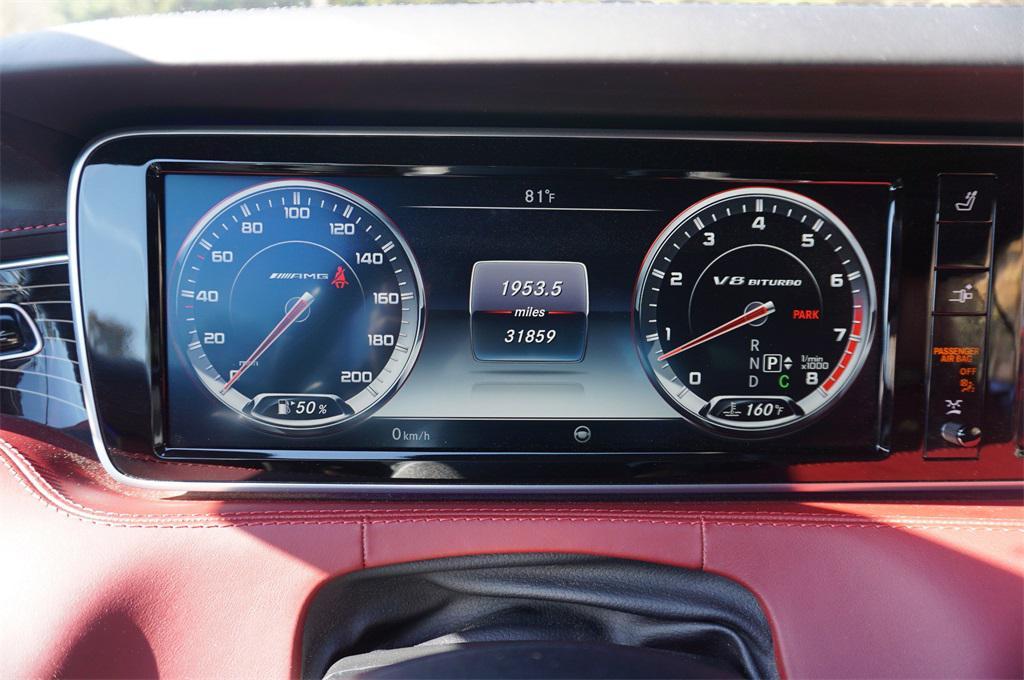 used 2017 Mercedes-Benz AMG S 63 car, priced at $67,500