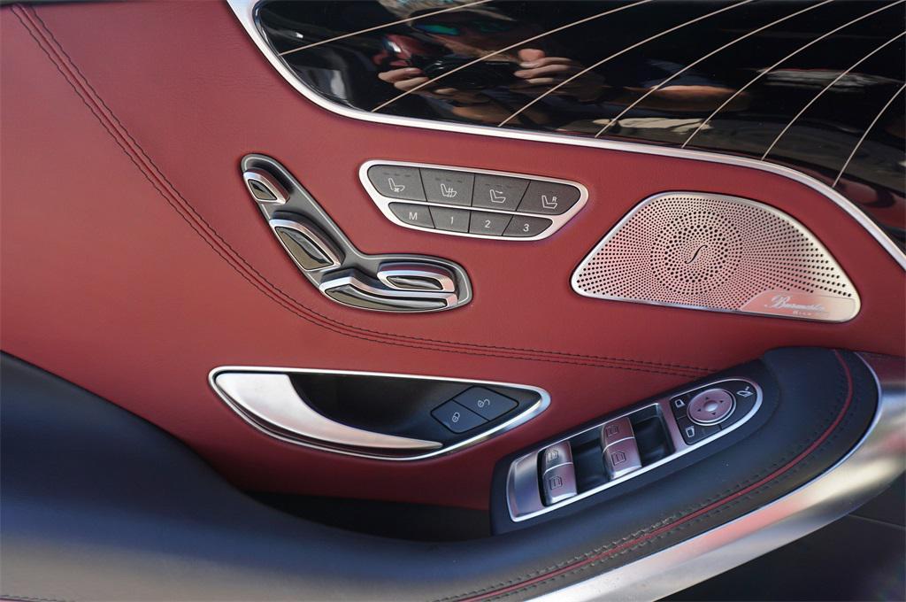 used 2017 Mercedes-Benz AMG S 63 car, priced at $67,500