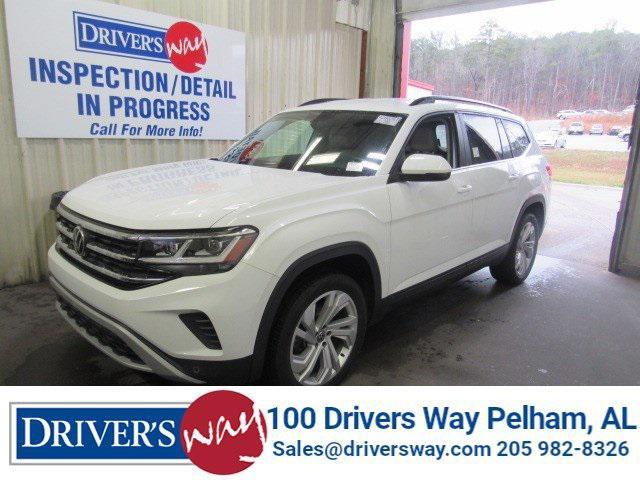 used 2021 Volkswagen Atlas car, priced at $28,994