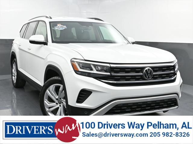 used 2021 Volkswagen Atlas car, priced at $28,994