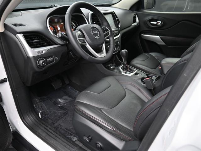 used 2017 Jeep Cherokee car, priced at $18,500