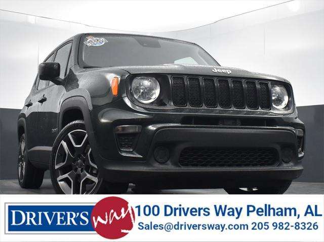 used 2021 Jeep Renegade car, priced at $18,372
