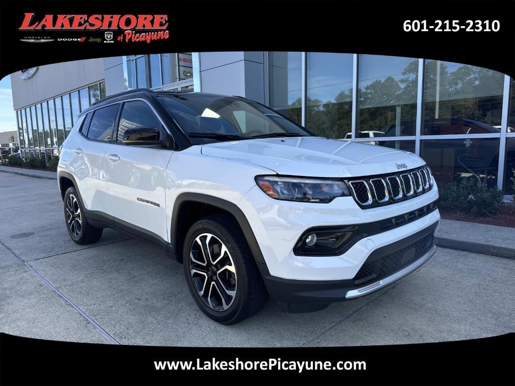 used 2024 Jeep Compass car, priced at $23,998