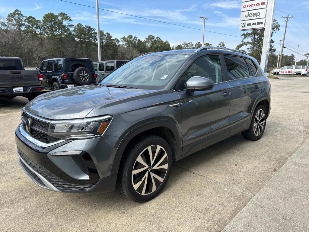 used 2024 Volkswagen Taos car, priced at $21,998