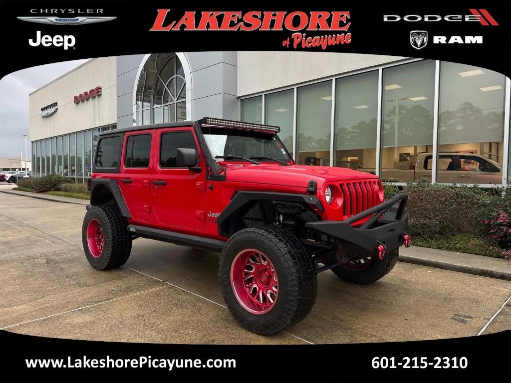 used 2019 Jeep Wrangler Unlimited car, priced at $28,998