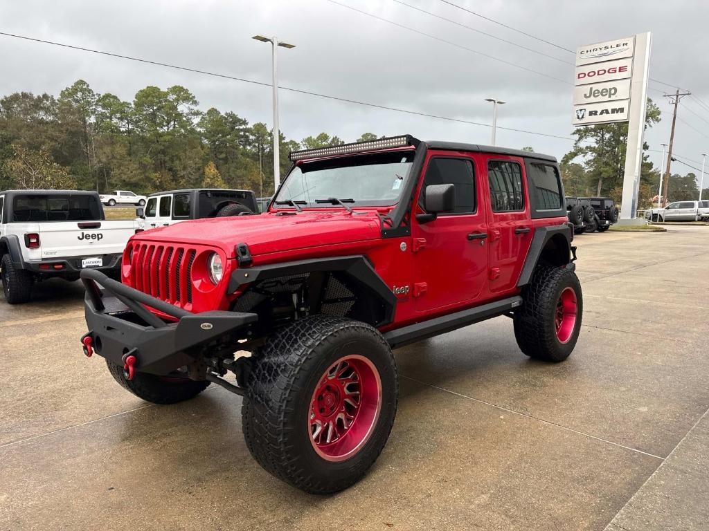 used 2019 Jeep Wrangler Unlimited car, priced at $28,998