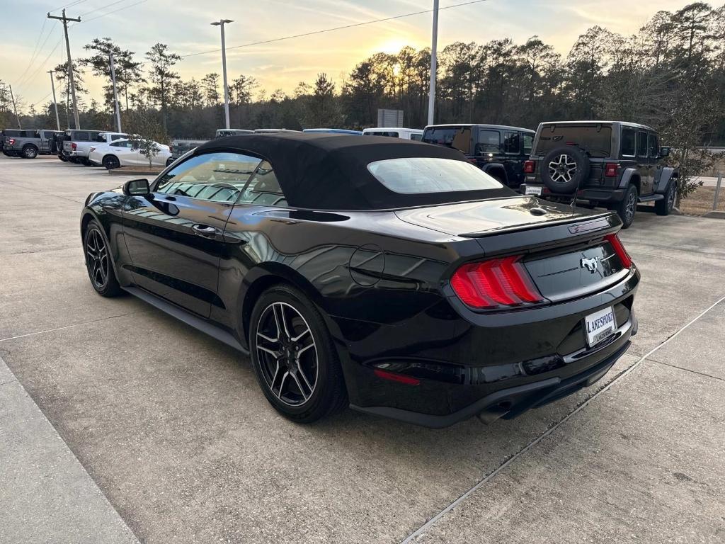 used 2022 Ford Mustang car, priced at $22,998