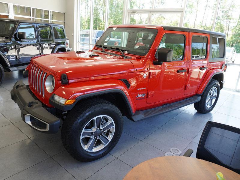 used 2021 Jeep Wrangler Unlimited car, priced at $30,889