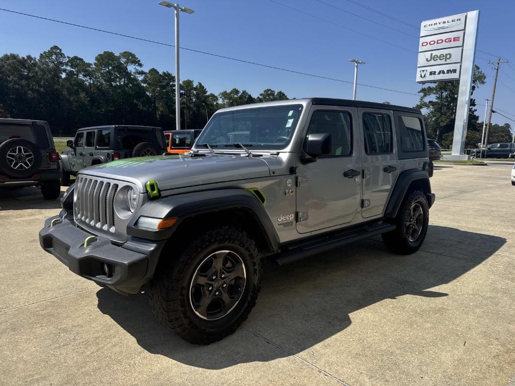 used 2018 Jeep Wrangler Unlimited car, priced at $22,498