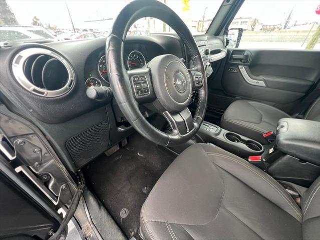 used 2017 Jeep Wrangler Unlimited car, priced at $13,988