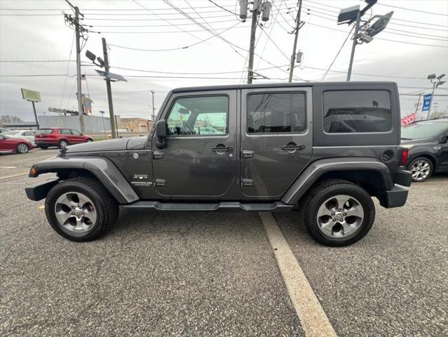 used 2017 Jeep Wrangler Unlimited car, priced at $13,988