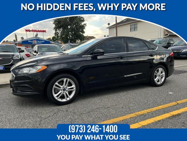 used 2018 Ford Fusion car, priced at $12,988