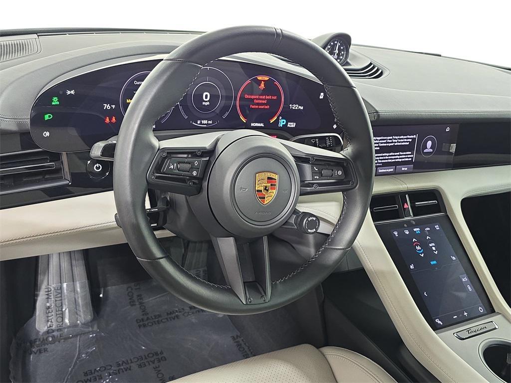 used 2022 Porsche Taycan car, priced at $62,880