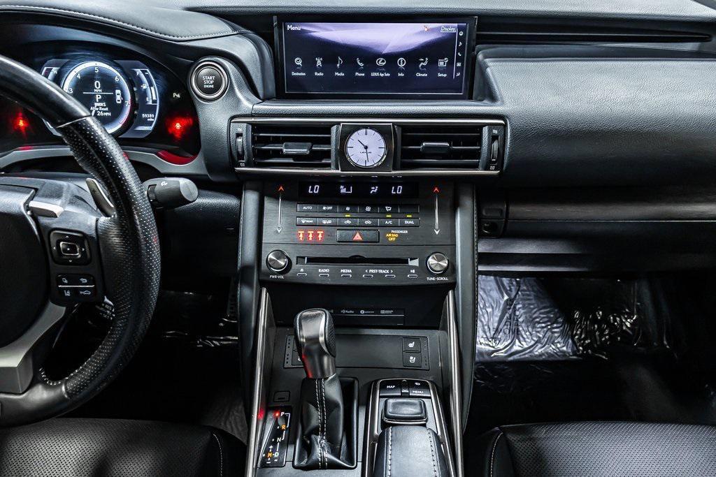 used 2019 Lexus IS 350 car, priced at $30,990
