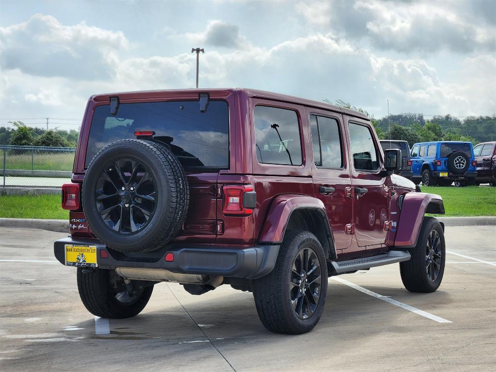 used 2021 Jeep Wrangler Unlimited 4xe car, priced at $34,520