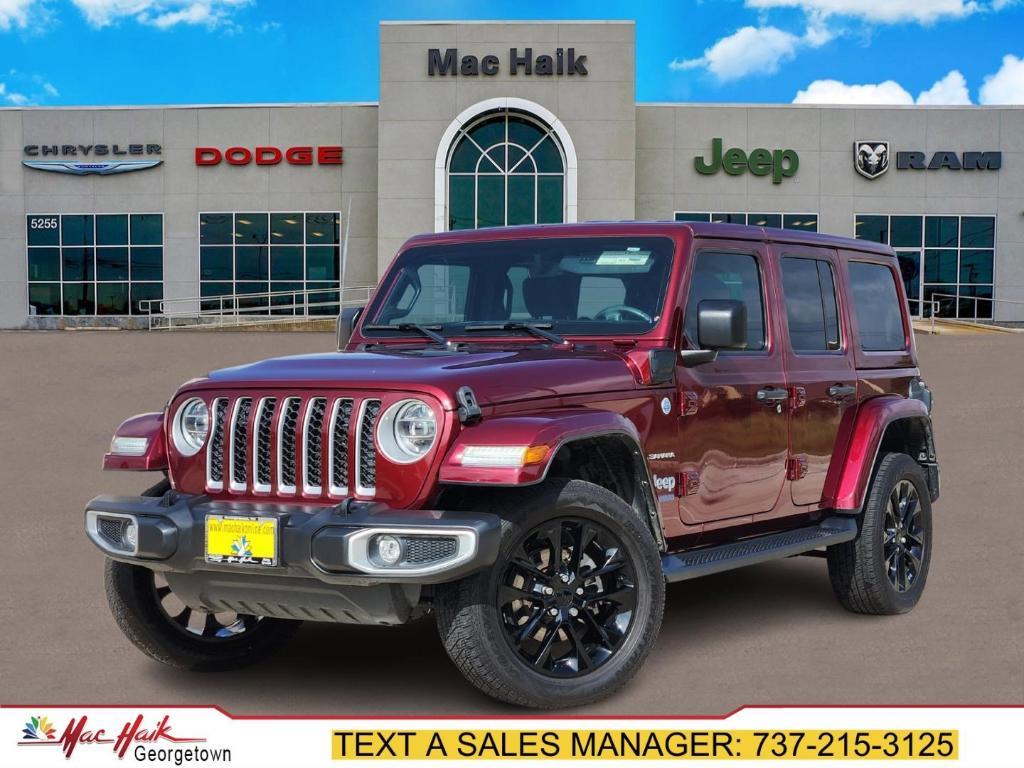 used 2021 Jeep Wrangler Unlimited 4xe car, priced at $34,520