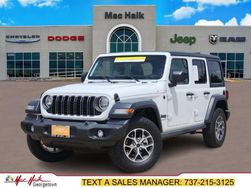 used 2025 Jeep Wrangler car, priced at $46,977