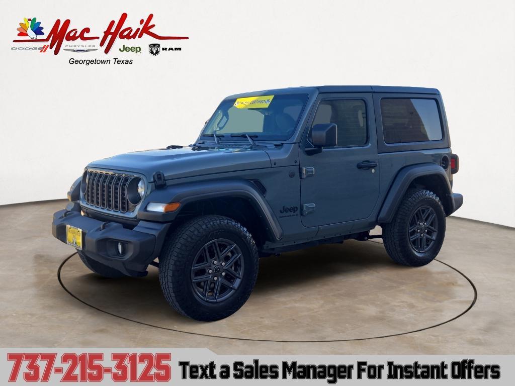 used 2024 Jeep Wrangler car, priced at $35,600