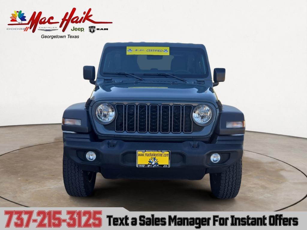 used 2024 Jeep Wrangler car, priced at $35,600