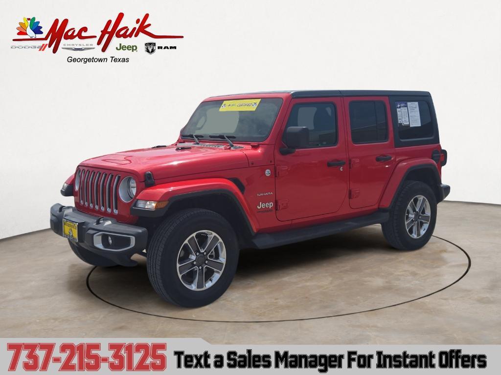 used 2020 Jeep Wrangler Unlimited car, priced at $26,049