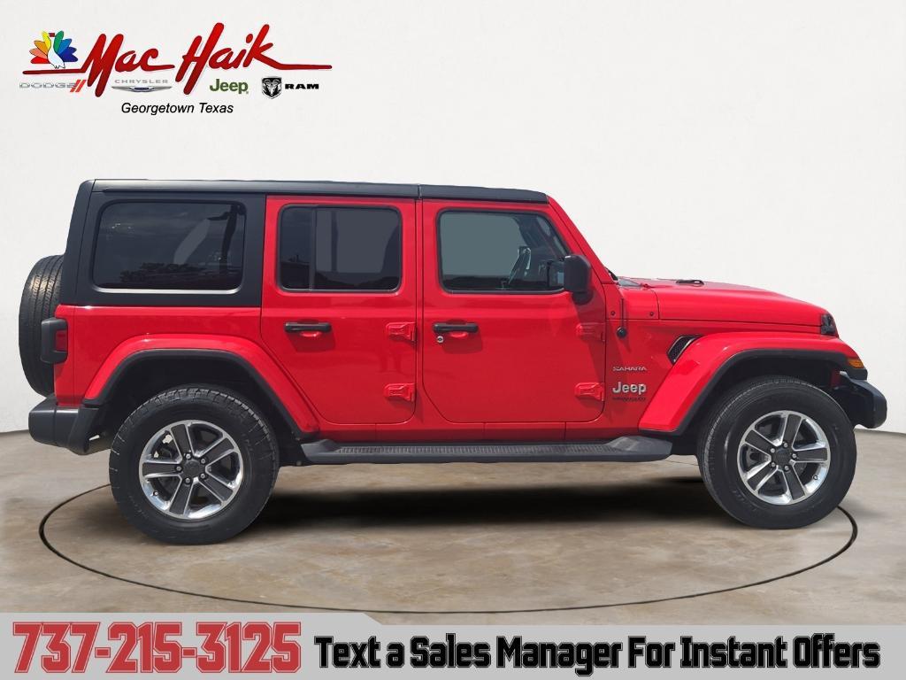used 2020 Jeep Wrangler Unlimited car, priced at $26,049