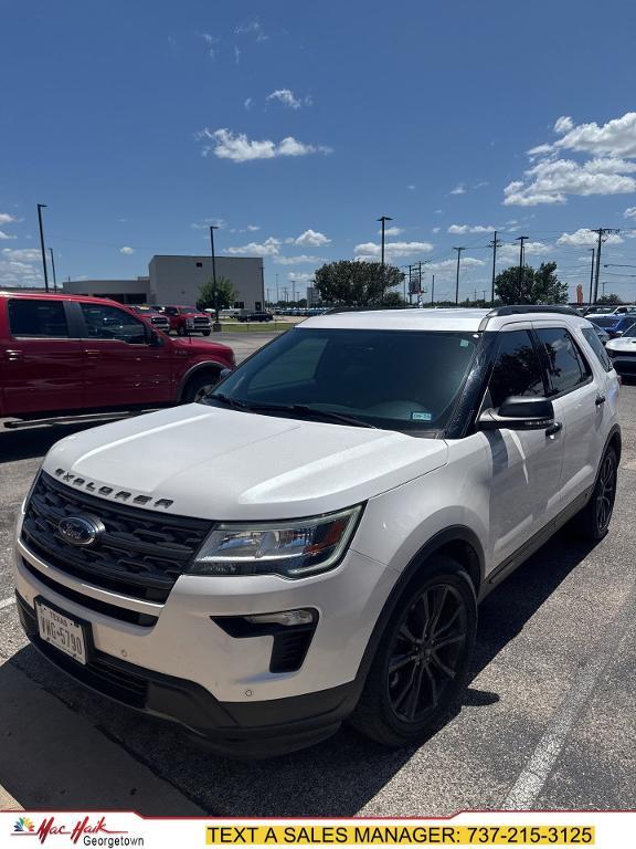 used 2018 Ford Explorer car, priced at $18,918