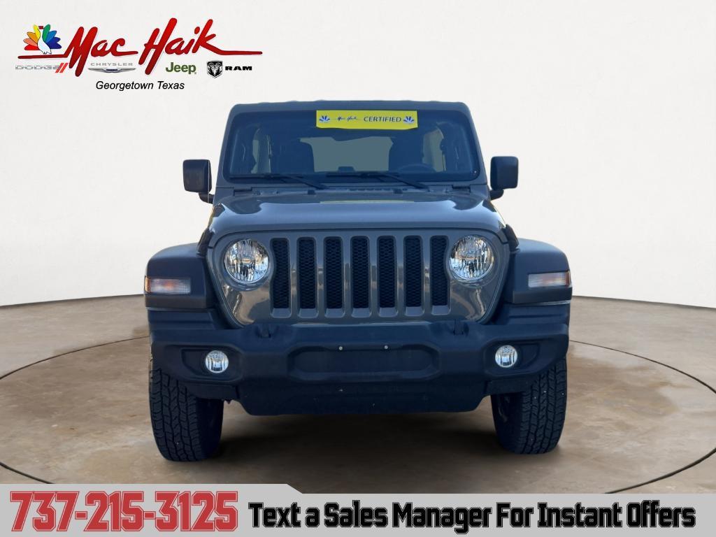used 2021 Jeep Wrangler Unlimited car, priced at $32,351