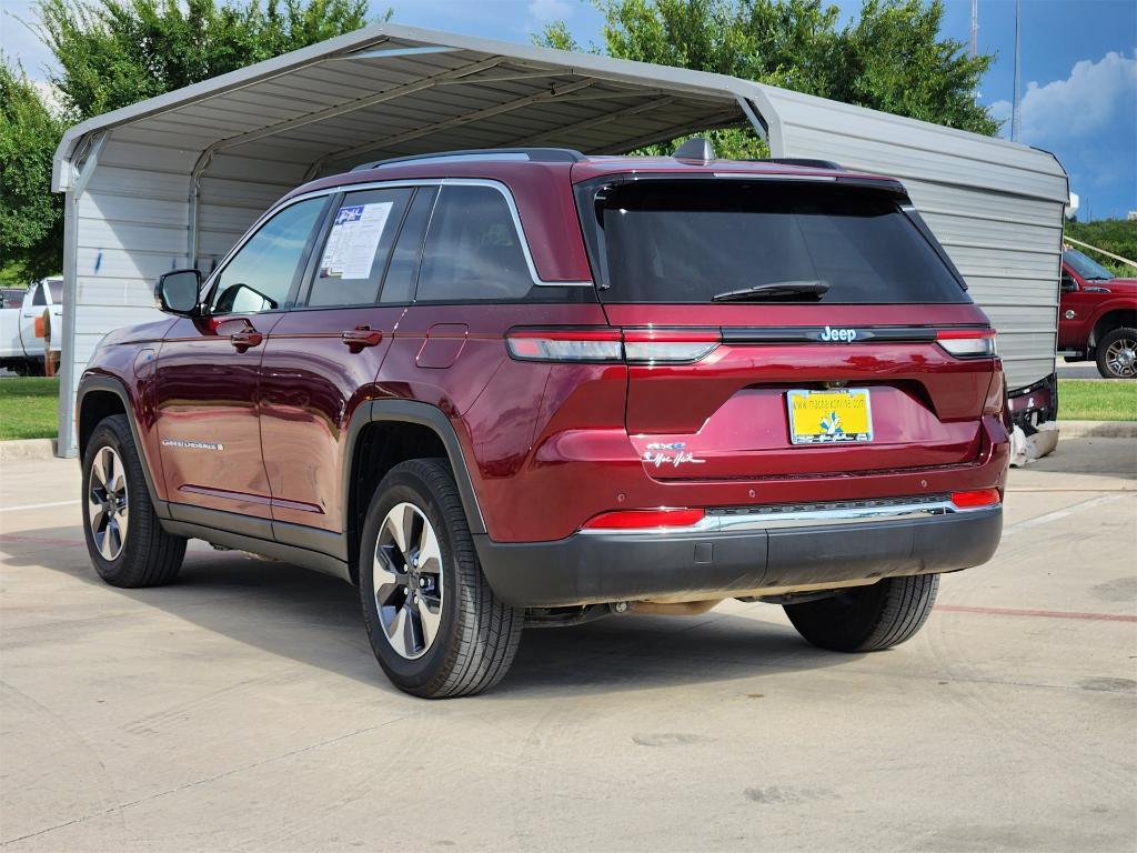 used 2023 Jeep Grand Cherokee 4xe car, priced at $29,477