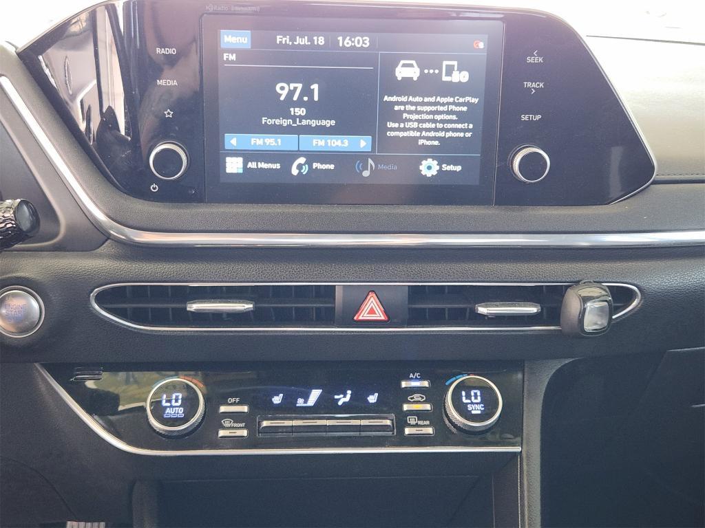 used 2020 Hyundai Sonata car, priced at $17,997