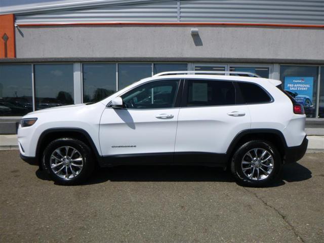 used 2021 Jeep Cherokee car, priced at $23,592