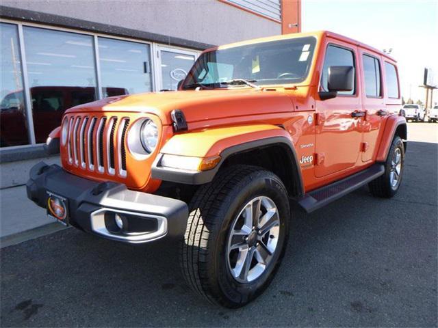 used 2020 Jeep Wrangler Unlimited car, priced at $32,743