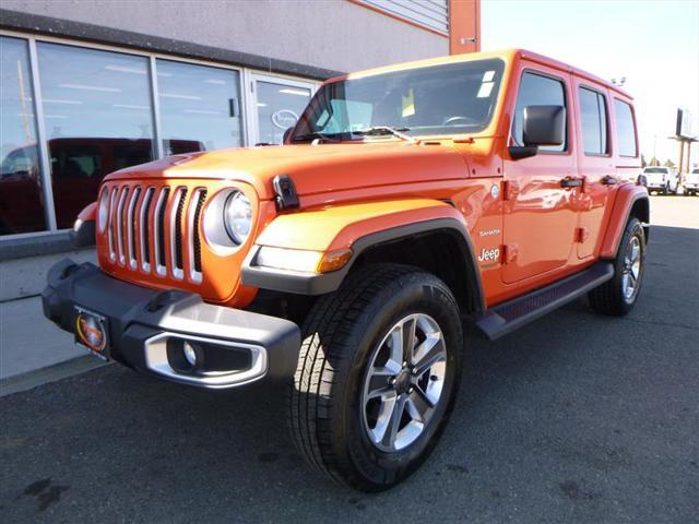 used 2020 Jeep Wrangler Unlimited car, priced at $35,873