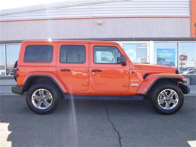 used 2020 Jeep Wrangler Unlimited car, priced at $32,422