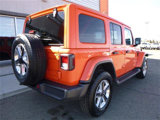 used 2020 Jeep Wrangler Unlimited car, priced at $32,422