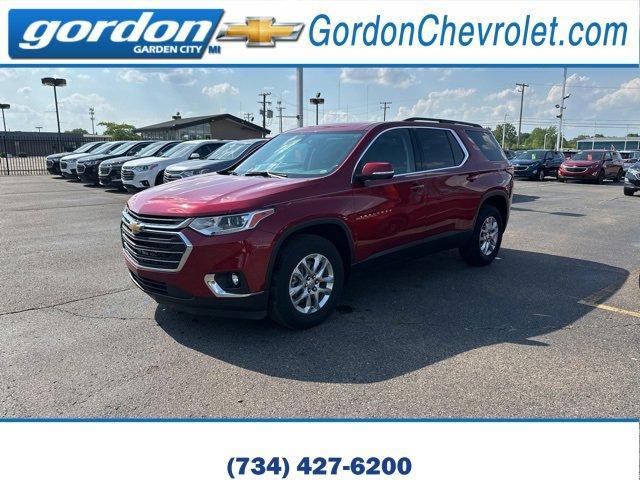used 2021 Chevrolet Traverse car, priced at $28,604