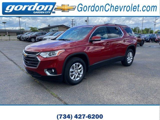 used 2021 Chevrolet Traverse car, priced at $28,403